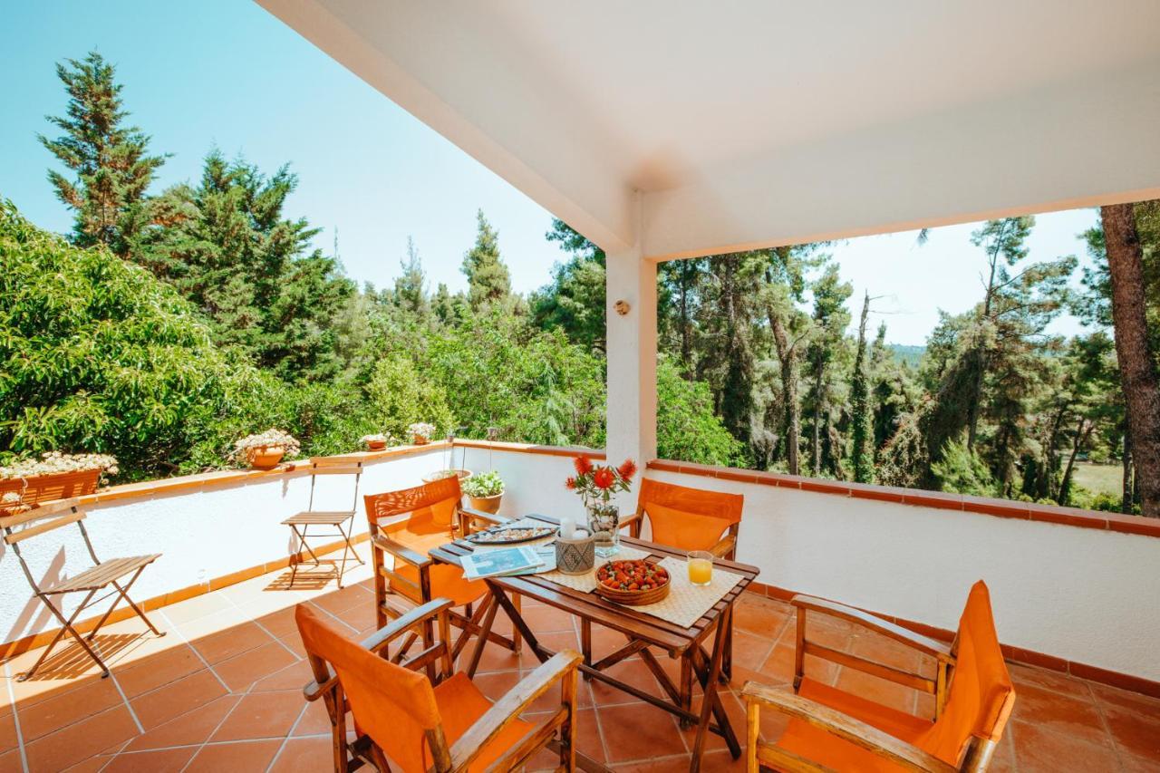 Beautiful Summerhouse In Sani'S Pine Forest Sani  Exterior photo